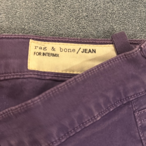 Rag’n’Bone made for intermix purple skinny jeans - Picture 2 of 5